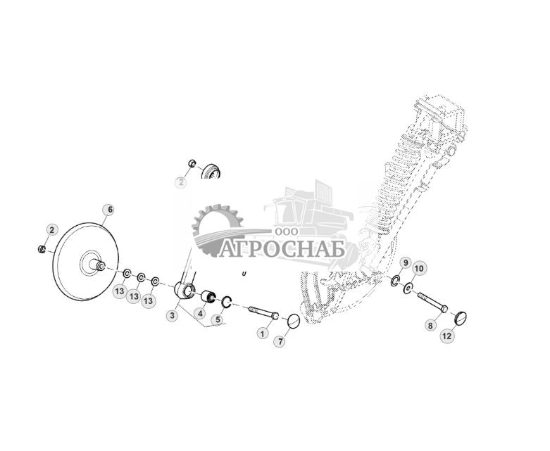 Closing Arm, Smooth Wheel, LH Illustrated (780101 - ) - ST935628 178.jpg